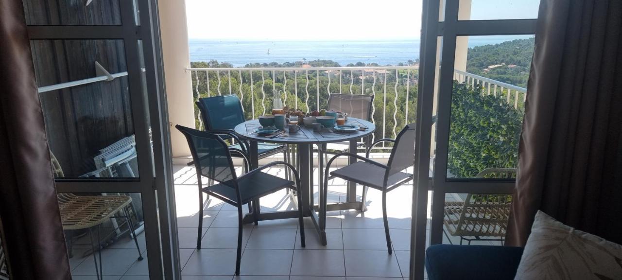 Agay Cap Esterel Le Hameau F2 Clim Plein Sud Dernier Etage Magnifique Vue Mer Saint-Raphael (Var) Exterior foto