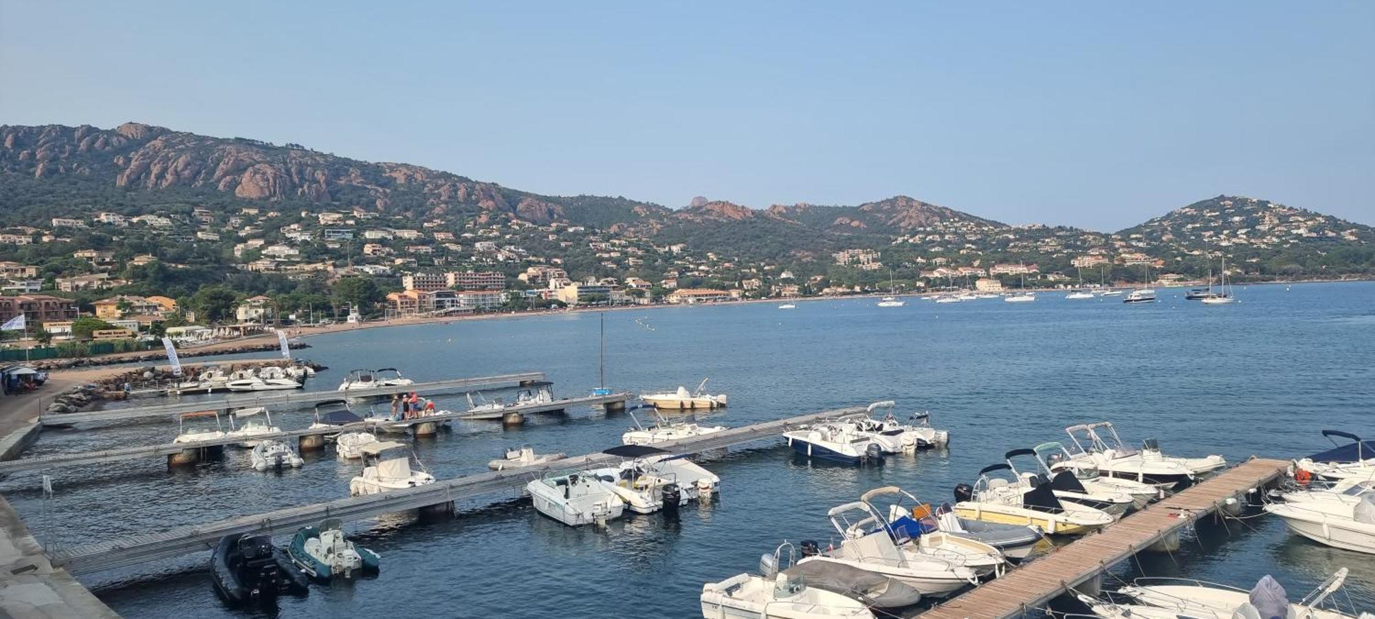 Agay Cap Esterel Le Hameau F2 Clim Plein Sud Dernier Etage Magnifique Vue Mer Saint-Raphael (Var) Exterior foto