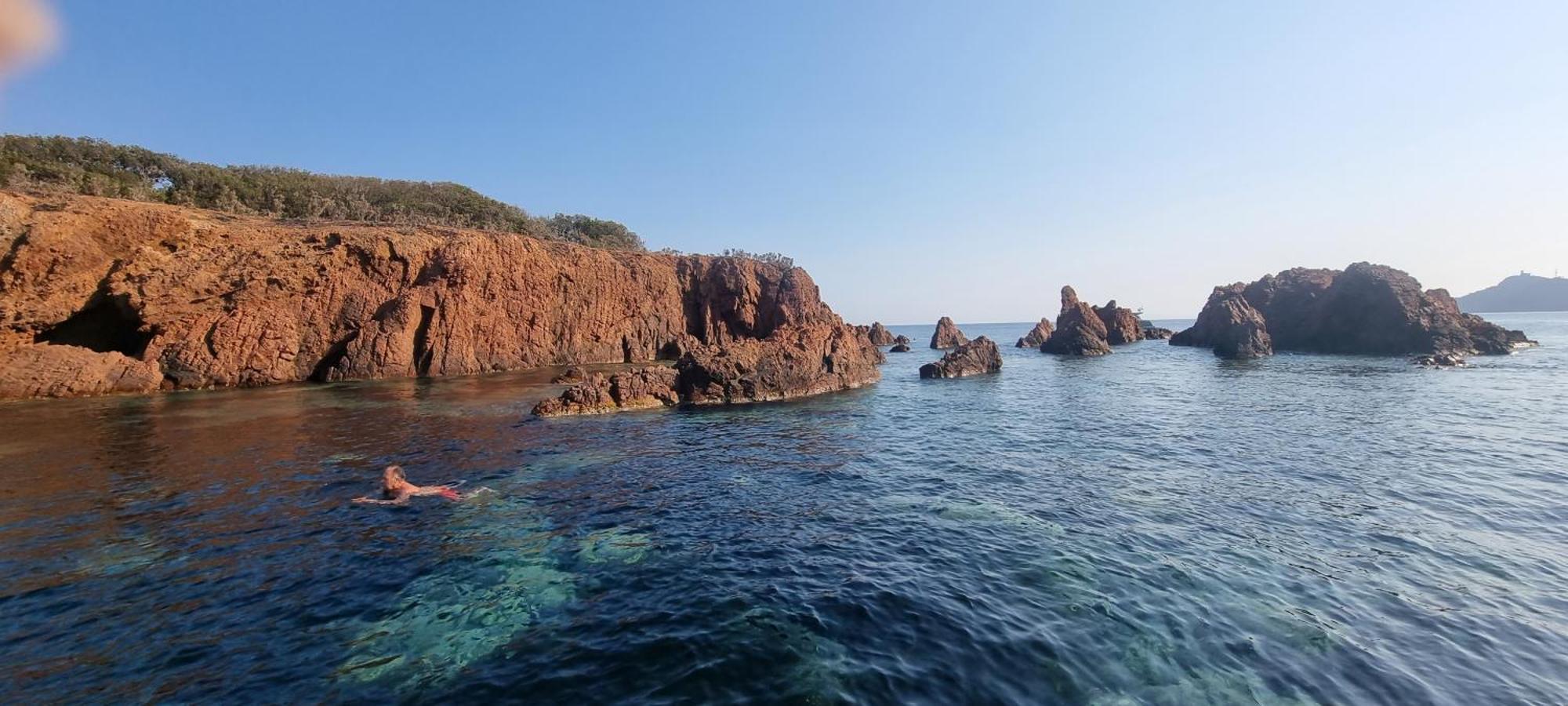 Agay Cap Esterel Le Hameau F2 Clim Plein Sud Dernier Etage Magnifique Vue Mer Saint-Raphael (Var) Exterior foto