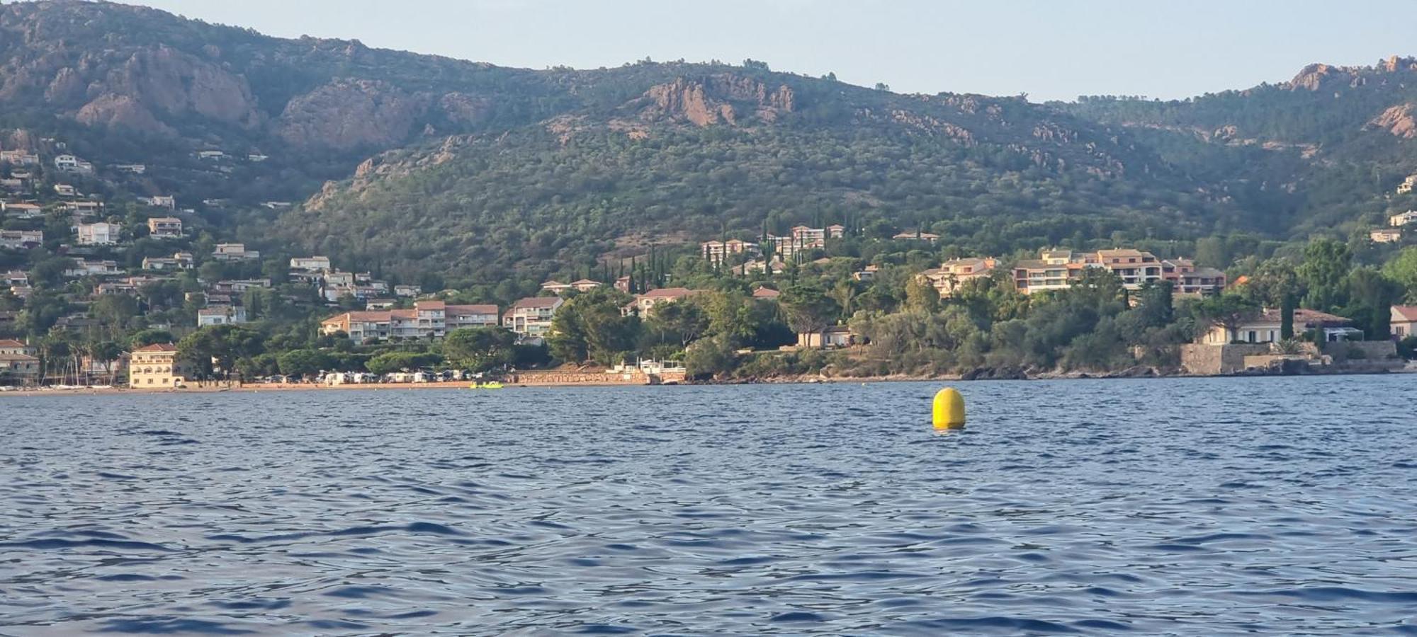 Agay Cap Esterel Le Hameau F2 Clim Plein Sud Dernier Etage Magnifique Vue Mer Saint-Raphael (Var) Exterior foto