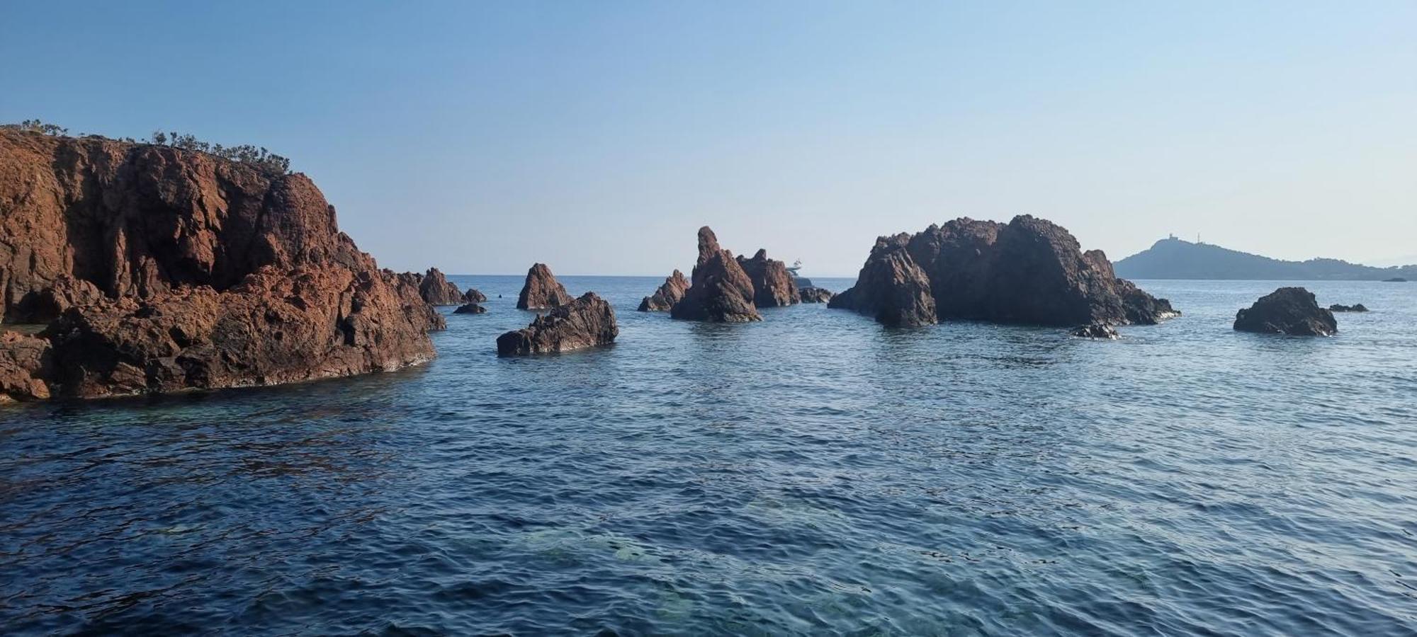 Agay Cap Esterel Le Hameau F2 Clim Plein Sud Dernier Etage Magnifique Vue Mer Saint-Raphael (Var) Exterior foto