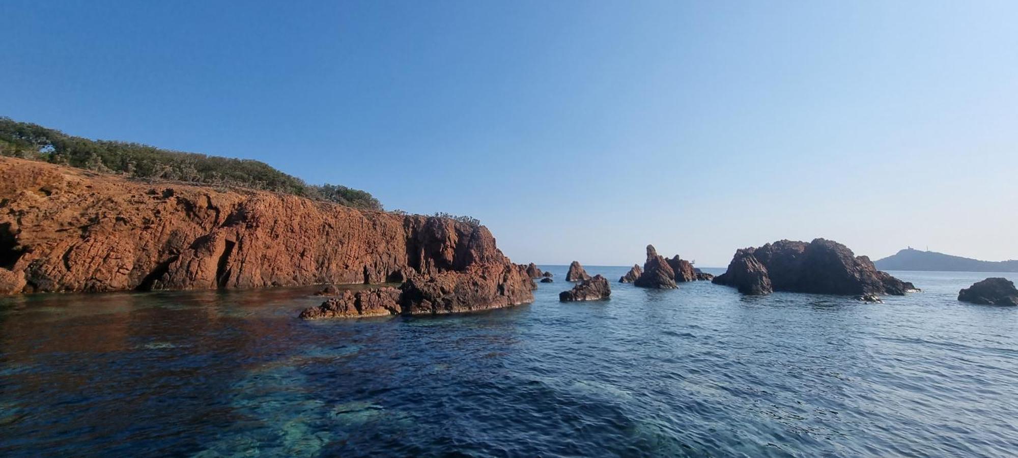 Agay Cap Esterel Le Hameau F2 Clim Plein Sud Dernier Etage Magnifique Vue Mer Saint-Raphael (Var) Exterior foto