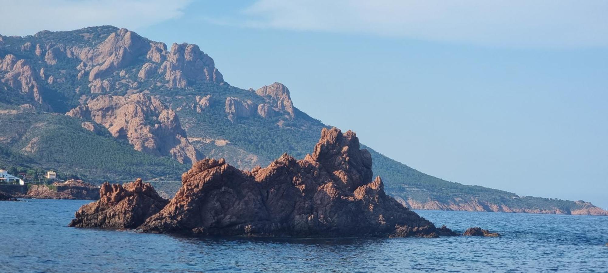 Agay Cap Esterel Le Hameau F2 Clim Plein Sud Dernier Etage Magnifique Vue Mer Saint-Raphael (Var) Exterior foto