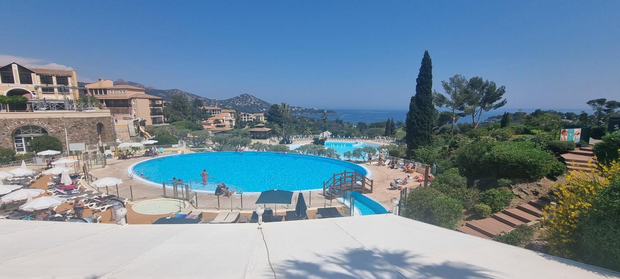 Agay Cap Esterel Le Hameau F2 Clim Plein Sud Dernier Etage Magnifique Vue Mer Saint-Raphael (Var) Exterior foto