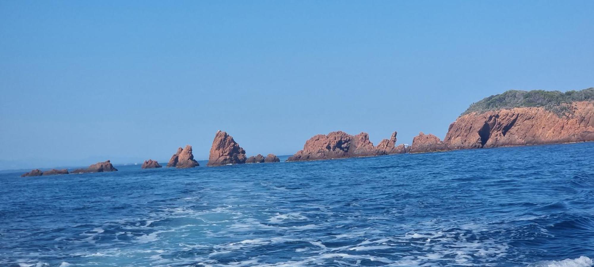 Agay Cap Esterel Le Hameau F2 Clim Plein Sud Dernier Etage Magnifique Vue Mer Saint-Raphael (Var) Exterior foto