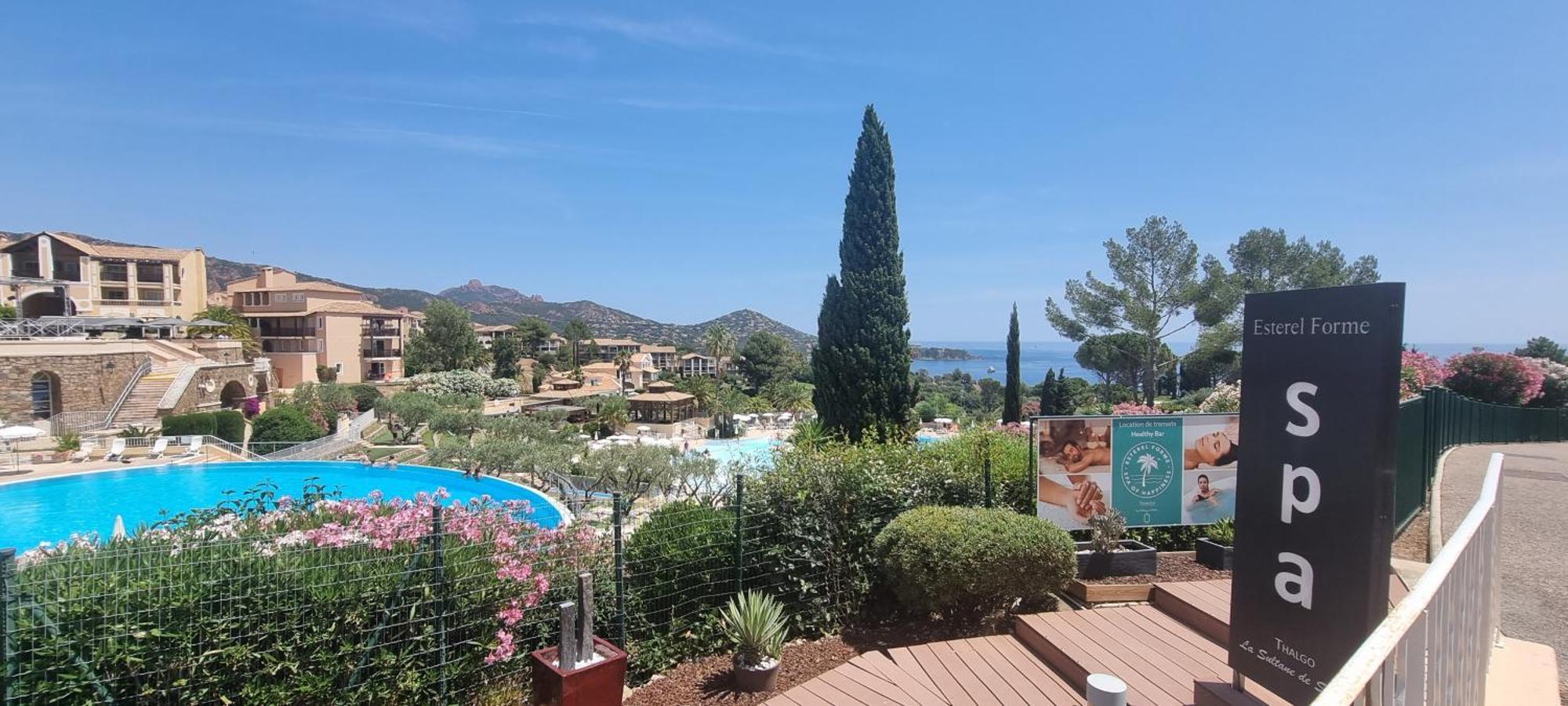 Agay Cap Esterel Le Hameau F2 Clim Plein Sud Dernier Etage Magnifique Vue Mer Saint-Raphael (Var) Exterior foto